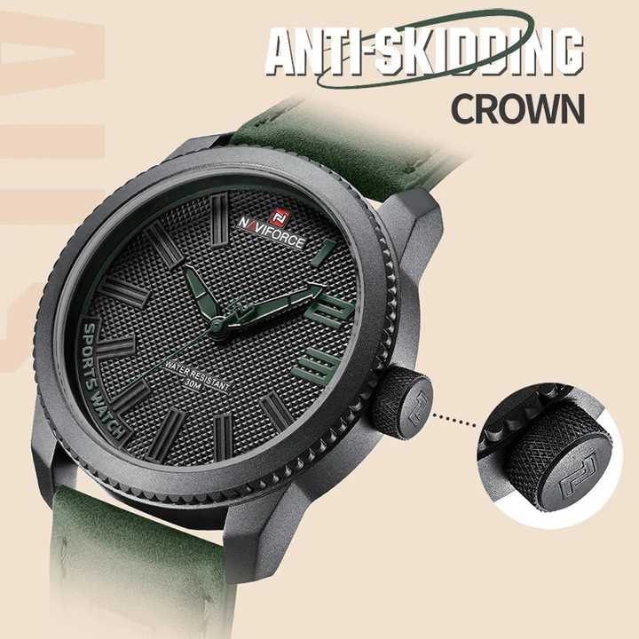 NAVIFORCE Men's Fashion Sports Watch Movement. 