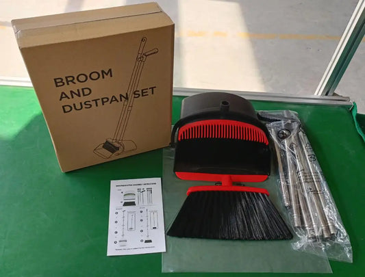 مكنسة ومجرفة-broom and dustpan