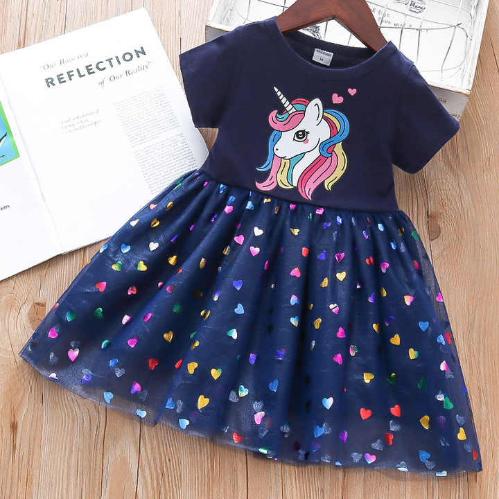 فستان صيفي أنيق للبنات فستان جديد صيفي للبنات الصغيرات سترة أميرات تنورة تنورة بحمالات  Elegant Summer Dress for Girls New Summer Dress for Little Girls Princess Jacket Skirt Suspender Skirt