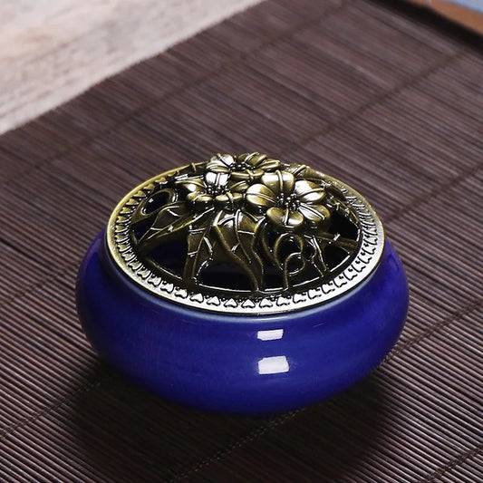 مبخرة بخور ملونة-Colorful incense burner
