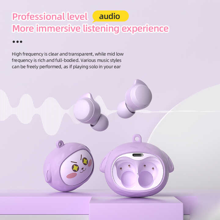 Wireless in-ear gaming headphones. 