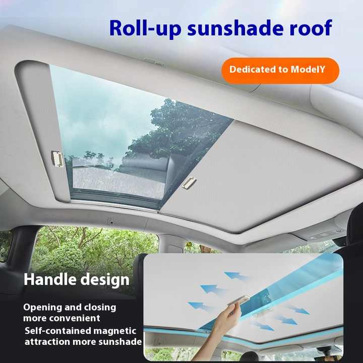3rd Generation Tesla Model S Luxury Retractable Windshield 