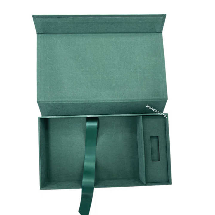 Custom Velvet Photo Box for Weddings 