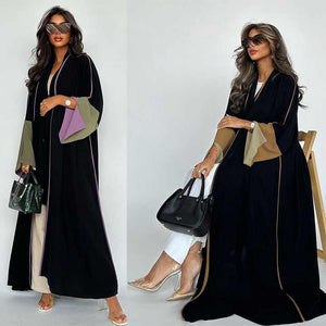 عباية سودا الاوروبي