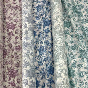 Botanical Flowers Printed Fabric Floral for قماش لندن ليبرتي تانا لاون عالي الجودة من القطن العضوي 100%