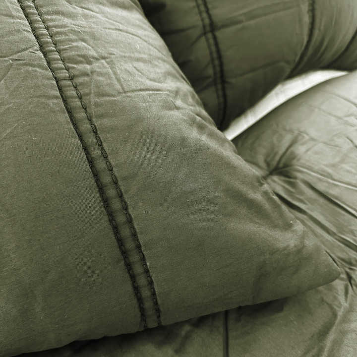 Modern Design Washable Quilted Cotton Bedspread Quilt Style King Size Bedding Set 