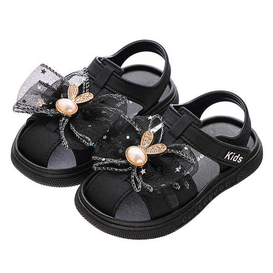 Original Best Selling Cute Soft Rubber Casual Shoes for Baby Girls Cute Princess Shoes for Newborns with Soft Breathable Bottom 