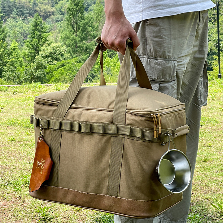 أحدث حقيبة معدات التخييم في الهواء الطلق divivipable حقيبة تخزين للسفر Newest Divivipable Outdoor Camping Gear Bag Travel Storage Bag