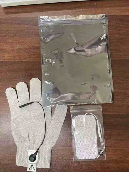 Glove for Electronic Pulse Massager TENS EMS Physiotherapy Device 