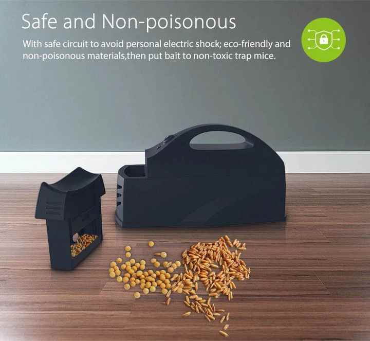 High voltage electronic mouse trap 