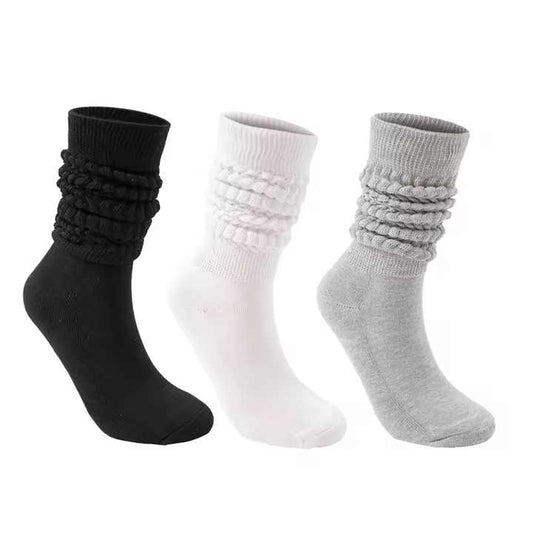 Pairs Pack Casual Lady Calf -جوارب الساق النسائية