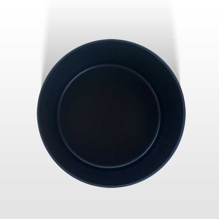 Black and White Metal Scented Candle-علب شموع معطرة