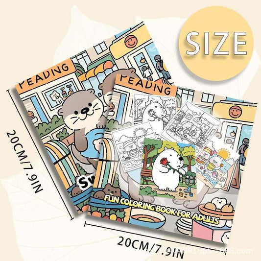 Graffiti coloring books for adults 