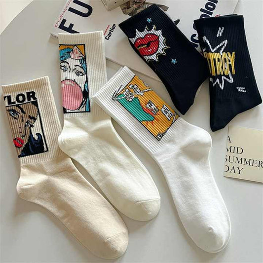 Cotton crew socks 
