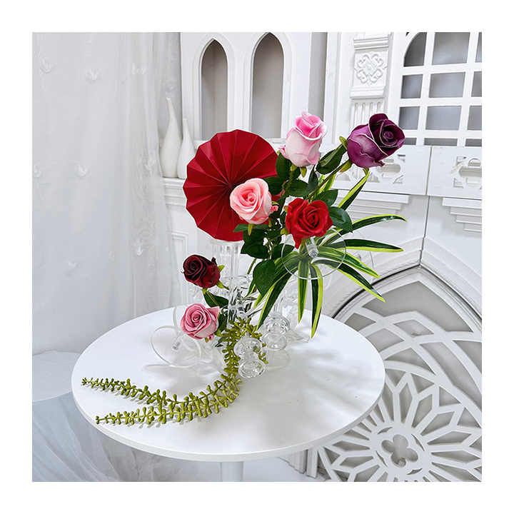 Layers High Quality Mini Rose Plastic 