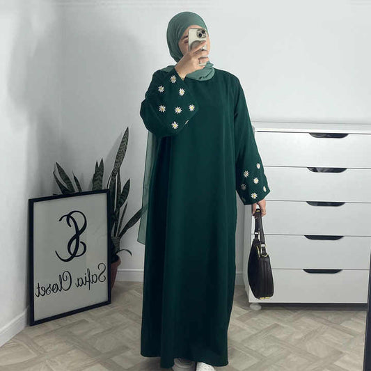 عباية ملونة تقليدية