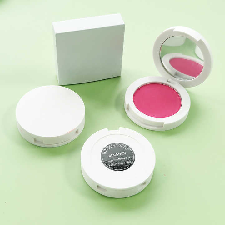 Wholesale Low MOQ Custom Blush Vegan Cruelty Free Pressed Private Label Blush Pink Cheek Makeupبيع بالجملة أحمر خدود منخفض موك مخصص أحمر خدود نباتي خالي من القسوة مضغوط العلامة الخاصة أحمر خدود وردي الخد ماكياج