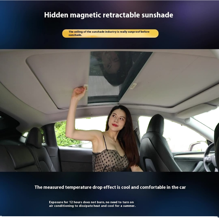 3rd Generation Tesla Model S Luxury Retractable Windshield 