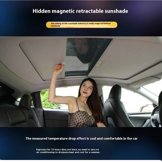 3rd Generation Tesla Model S Luxury Retractable Windshield 