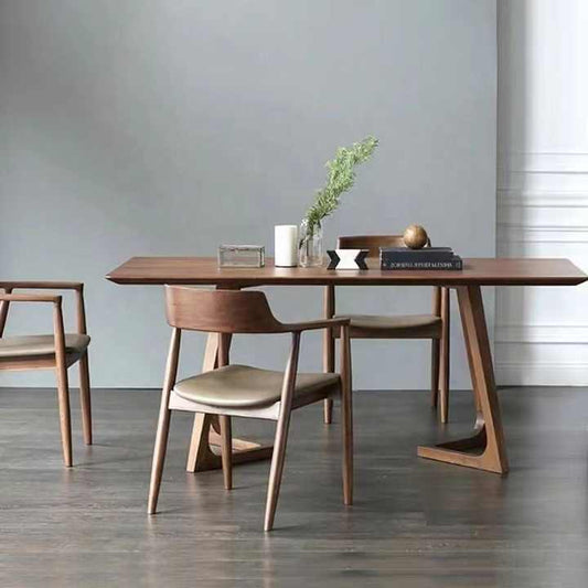 طاولة حديثة من الخشب الصلب تصميم اسكندنافي . Modern solid wood table, simple Scandinavian