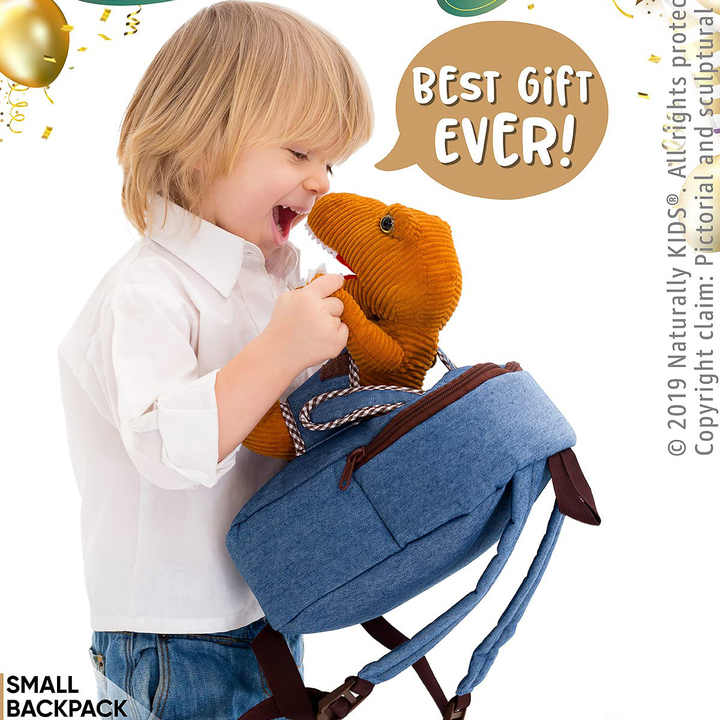 Dinosaur Cowboy Kids School Backpack for Children 