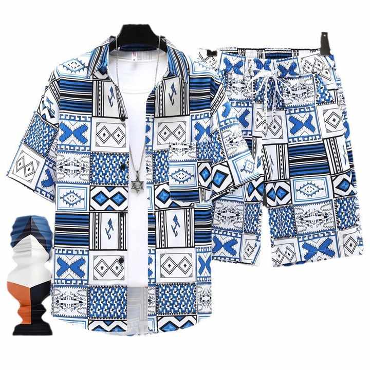 Men's short-sleeved set 