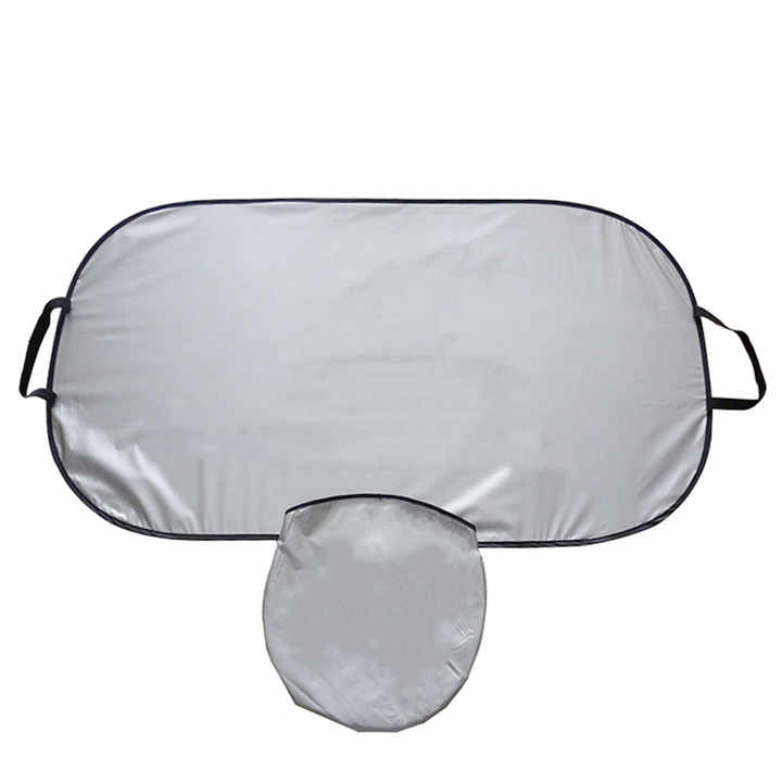 Piece Windshield Sunshade Foldable Car Front Window 