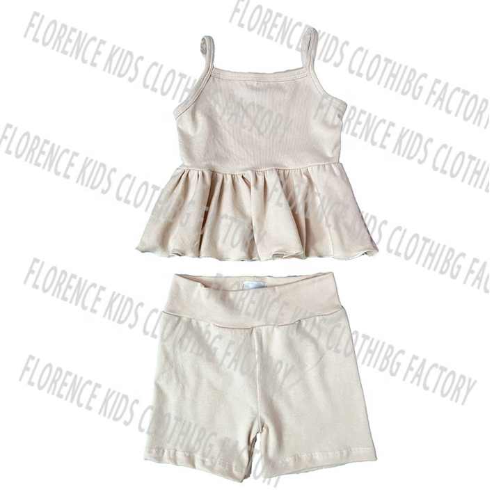 مجموعة ملابس الفتيات الصغيرات الصغيرات غير الرسمية من سن 4 إلى 12 سنة Little Girls Casual Clothing Set Ages 4-12