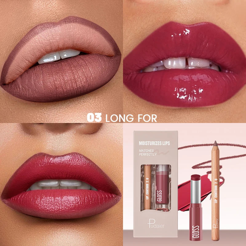 Lip makeup set