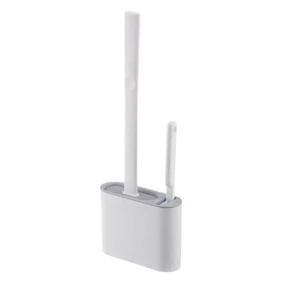Toilet brush and holder set