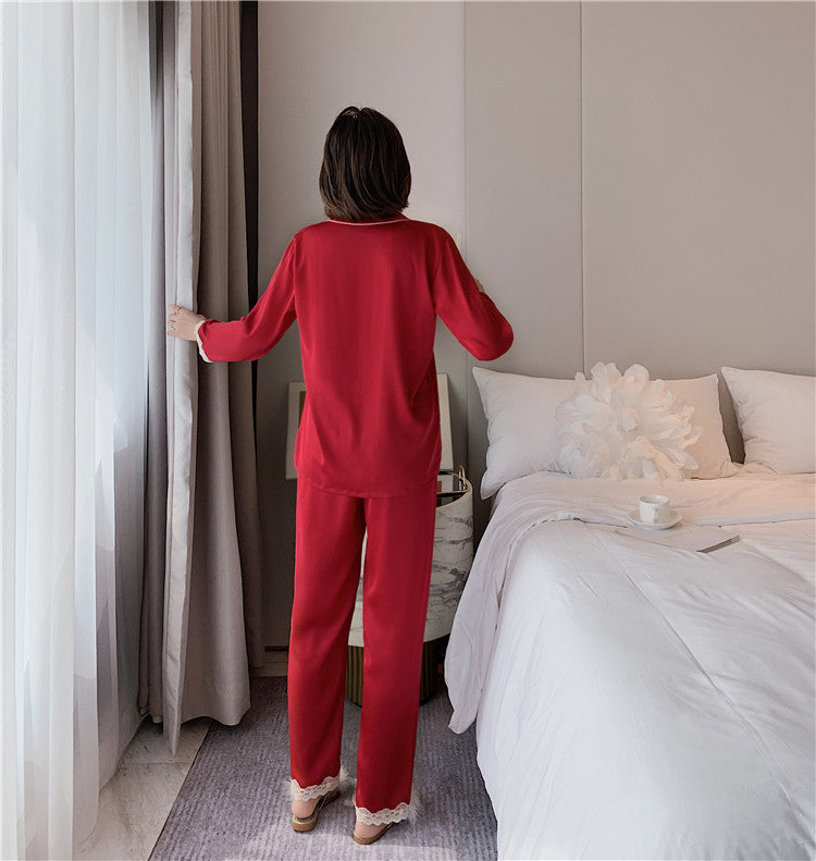 بدلات نوم نسائية كم طويل