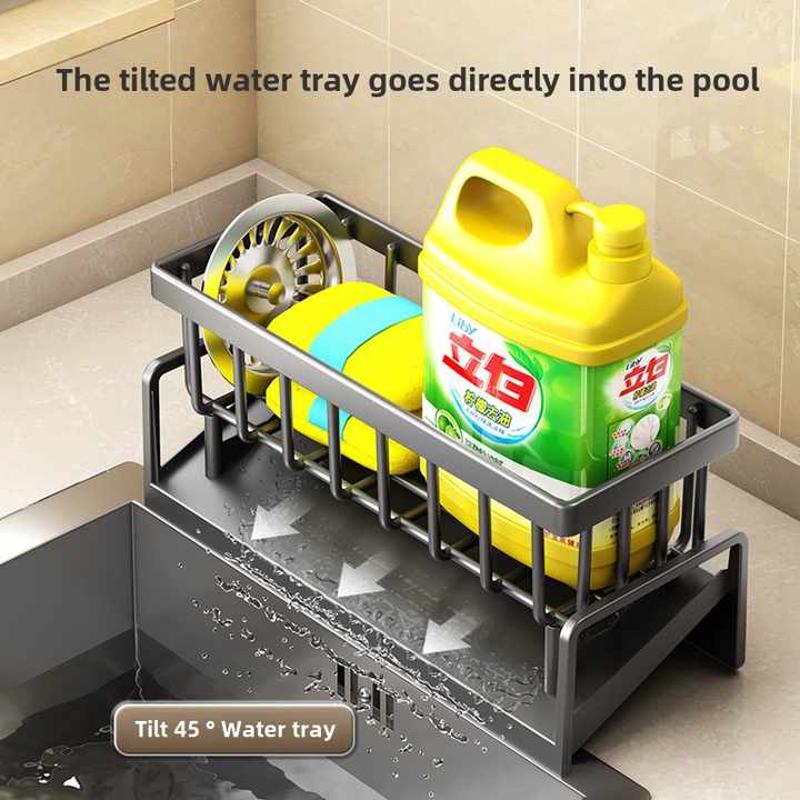 Multifunctional Metal Sponge Rack