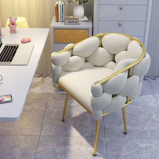 Scandinavian vanity chair for girls comfortable chair for room. 