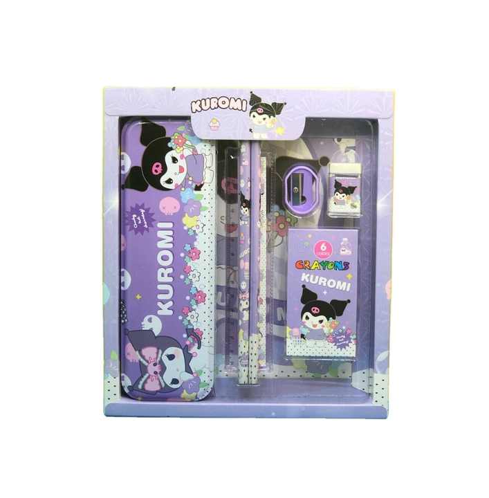 Wholesale 6 Stationery in Set Cartoon-مجموعة أدوات مكتبية
