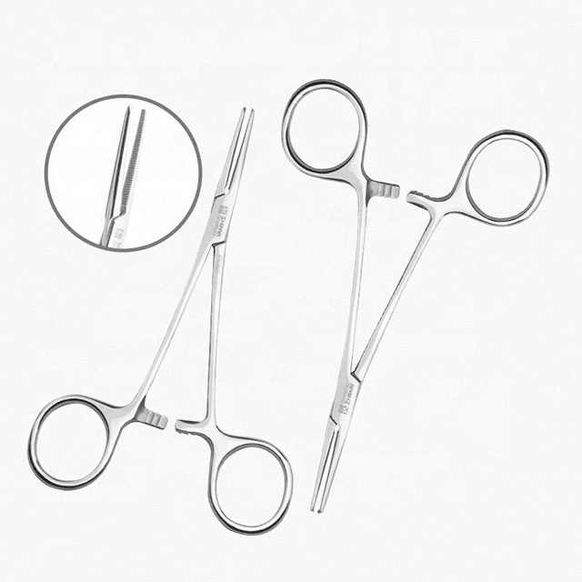 SHINVA Forceps Mosquito Surgical Forceps Hemostat Forceps First Aid 