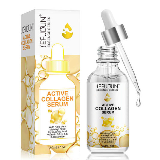Anti-Wrinkle Effectively Improves Skin Elasticity and Tightness Collagen Face Serum Anti-Aging Collagen Serum 