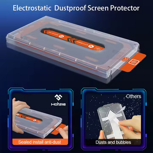 صندوق خالي مضاد للخدش واقيات شاشات