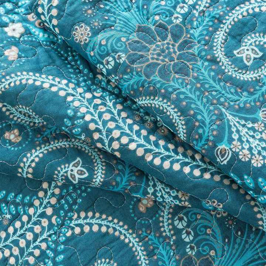 لحاف مايكروفايبر مفارش سرير قابلة للعكس أغطية . Microfiber Comforter Reversible Bedspreads Floral