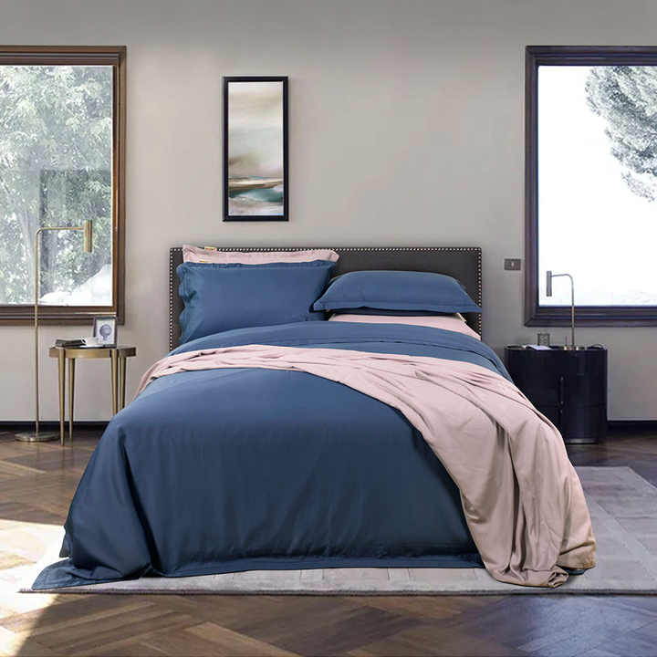 مجموعة مفارش سرير من خشب الخيزران . Bamboo Bedspread Set, Bamboo Bedspread Set, High