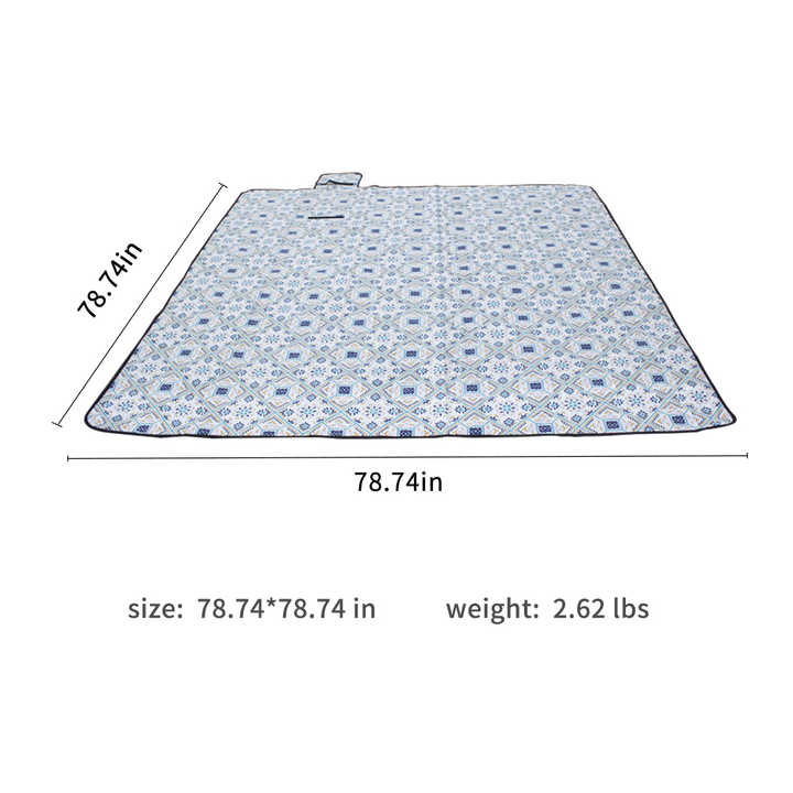 Hodtown Custom Printed Oversized Picnic Blanket 