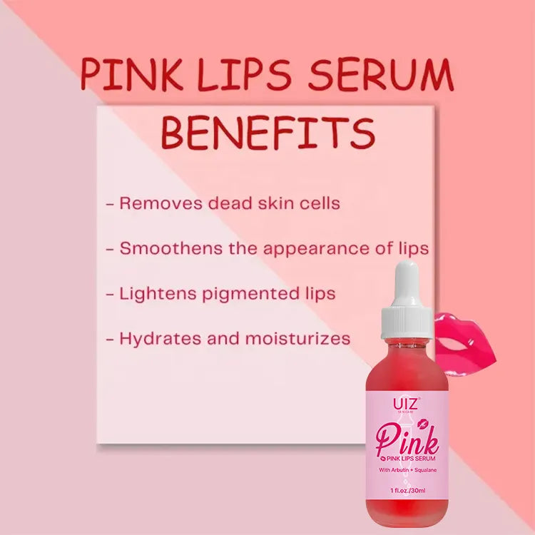Pink Lip Serum Dark Lip Removal Gel Whitening 