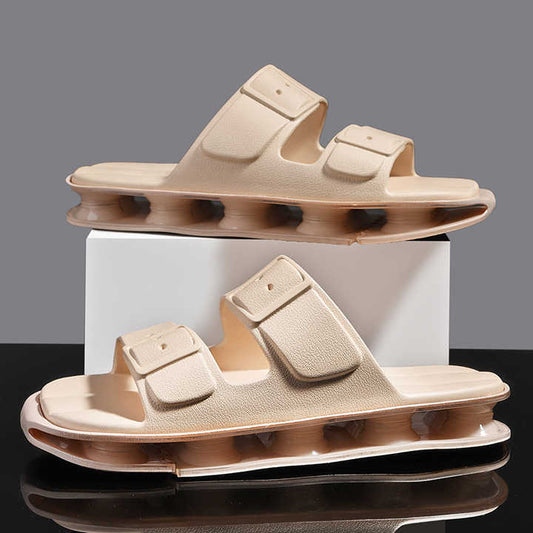 صنادل جلدية للرجال