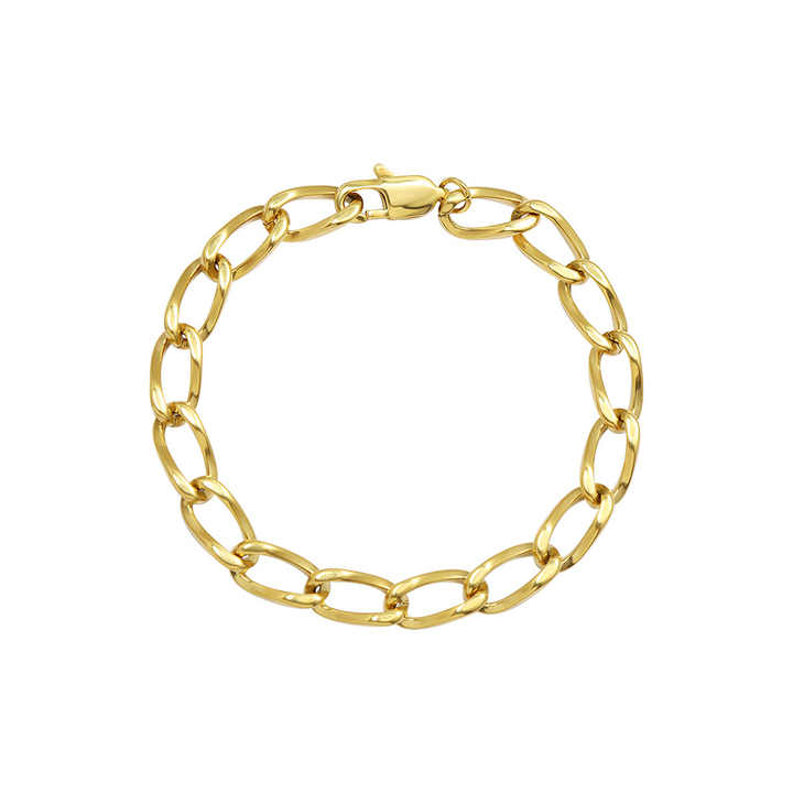New geometric plated bracelet 