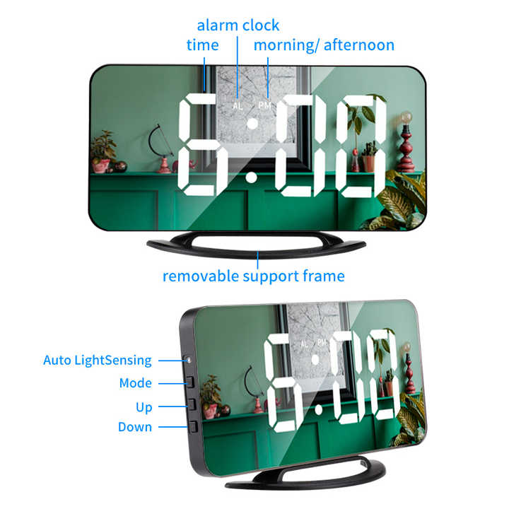 Digital clocks and digital slippers at the best price, desk and table clock, home wall clock, wall clock with mirror 