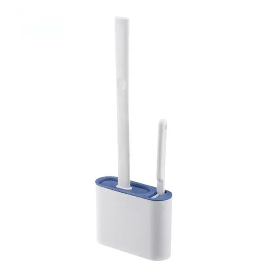 Toilet brush and holder set