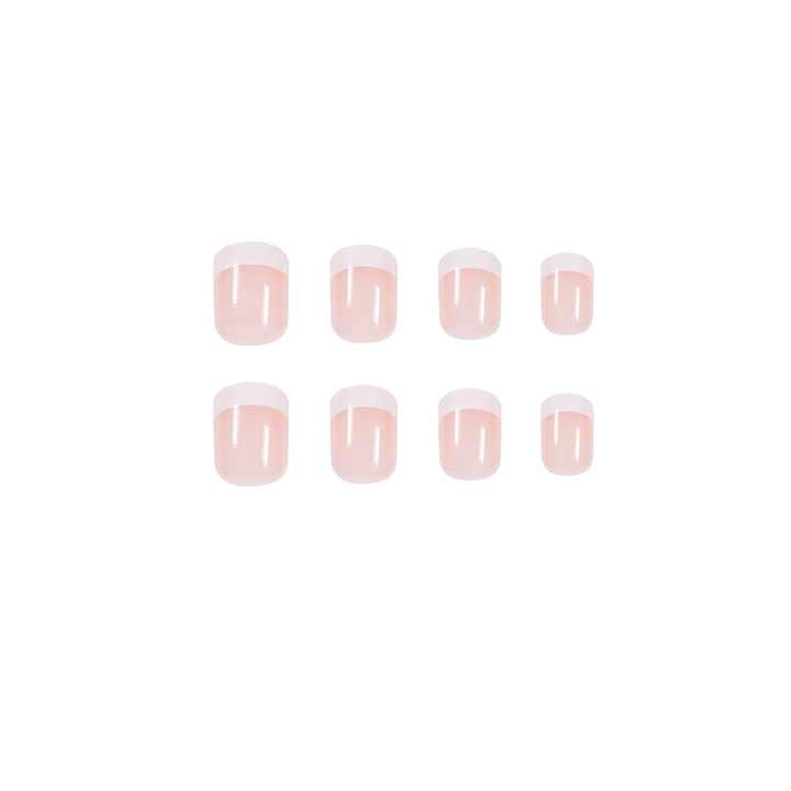 مانيكير فرنسي أظافر يد صناعيه