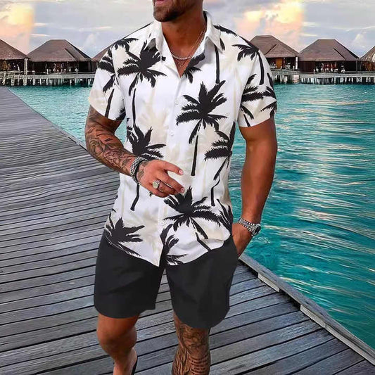 New men's long-sleeved shirts 
