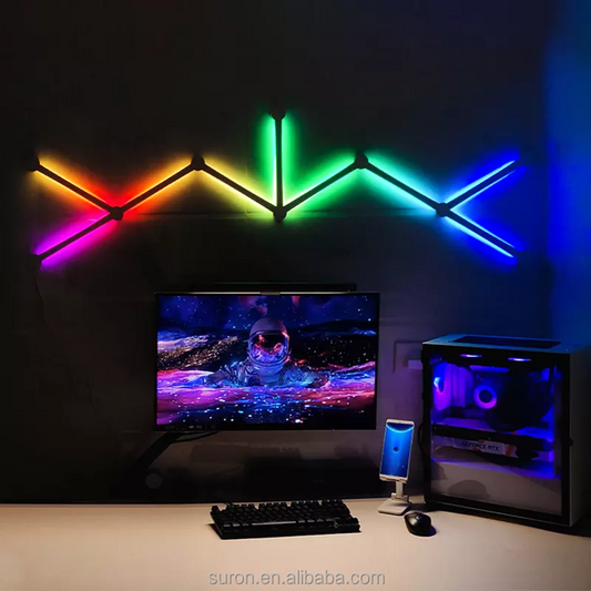 Smart wall lights for games