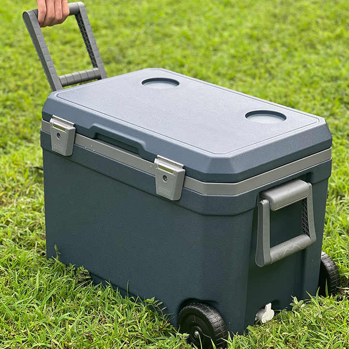 45L Insulated PU Ice Cooler Box for Outdoor 