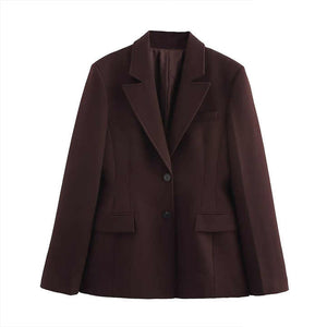 Women's Classic Fashion Long Sleeve Jacket